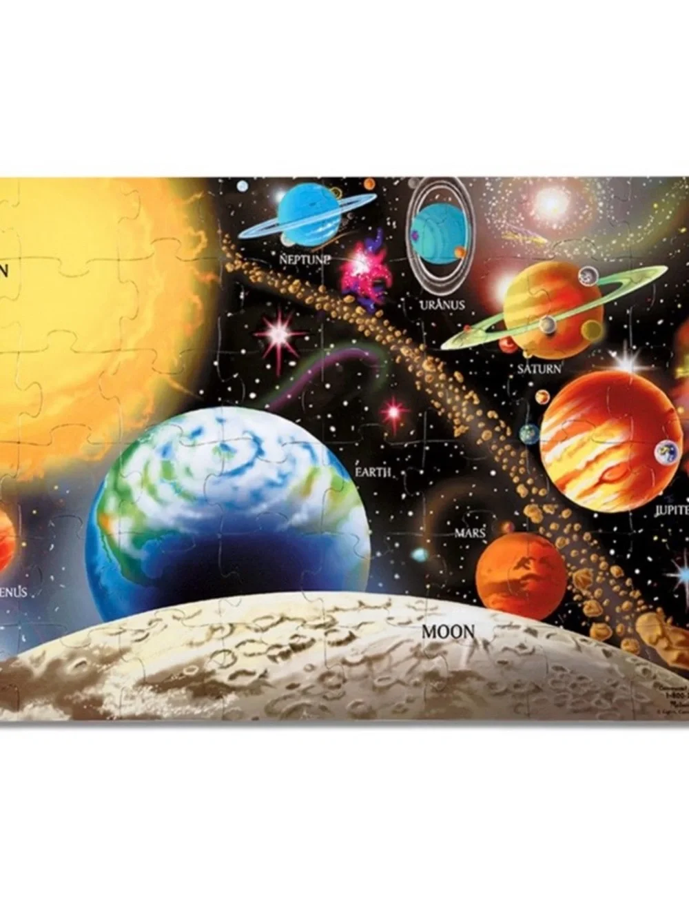 Melissa & Doug Solar System Extra Large Floor Puzzle - Colorful Space Design